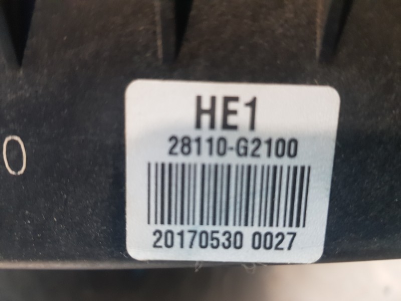 Recambio de filtro aire para hyundai ioniq klass referencia OEM IAM 28110G2100  