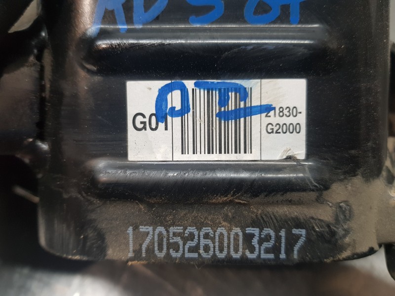 Recambio de soporte motor izquierdo para hyundai ioniq klass referencia OEM IAM 21830G2000  