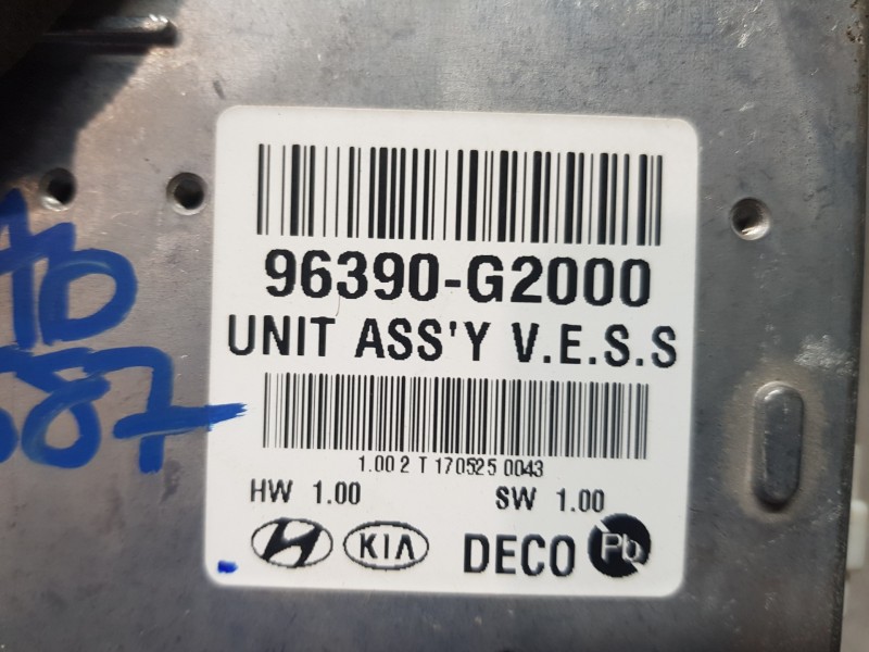 Recambio de modulo electronico para hyundai ioniq klass referencia OEM IAM 96390G2000  