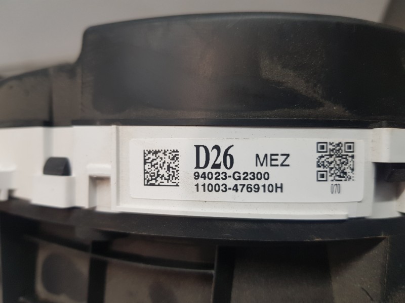 Recambio de cuadro instrumentos para hyundai ioniq klass referencia OEM IAM 94023G2300  