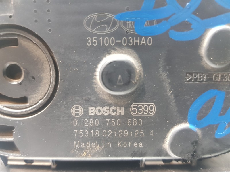 Recambio de caja mariposa para hyundai ioniq klass referencia OEM IAM 3510003HA0  