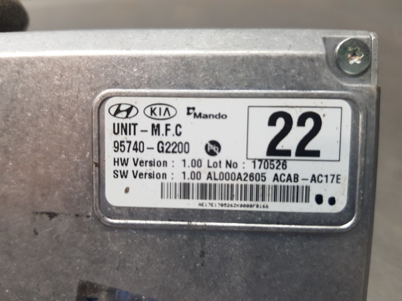 Recambio de modulo electronico para hyundai ioniq klass referencia OEM IAM 95740G2200  