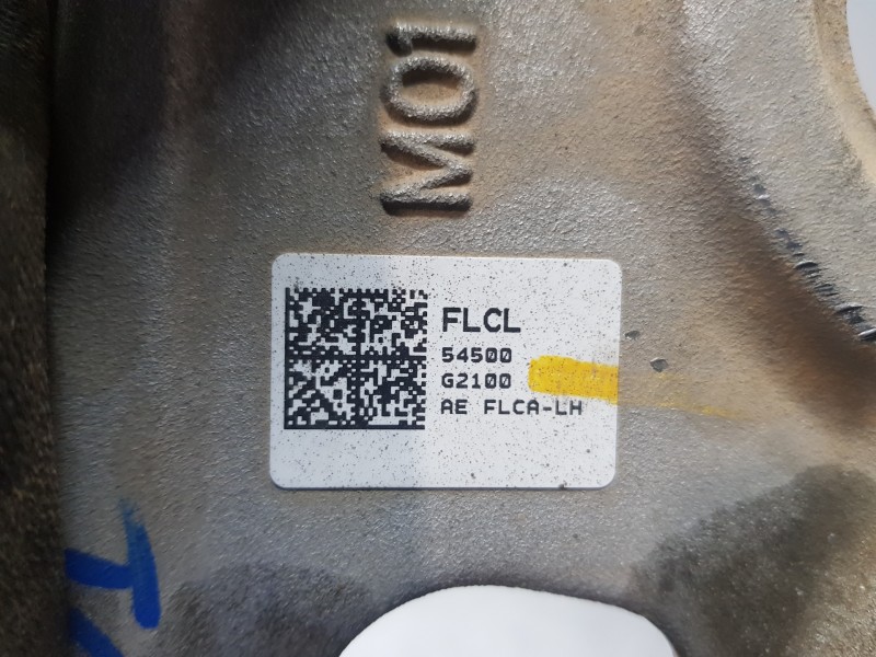 Recambio de brazo suspension inferior delantero izquierdo para hyundai ioniq klass referencia OEM IAM 54500G2100  