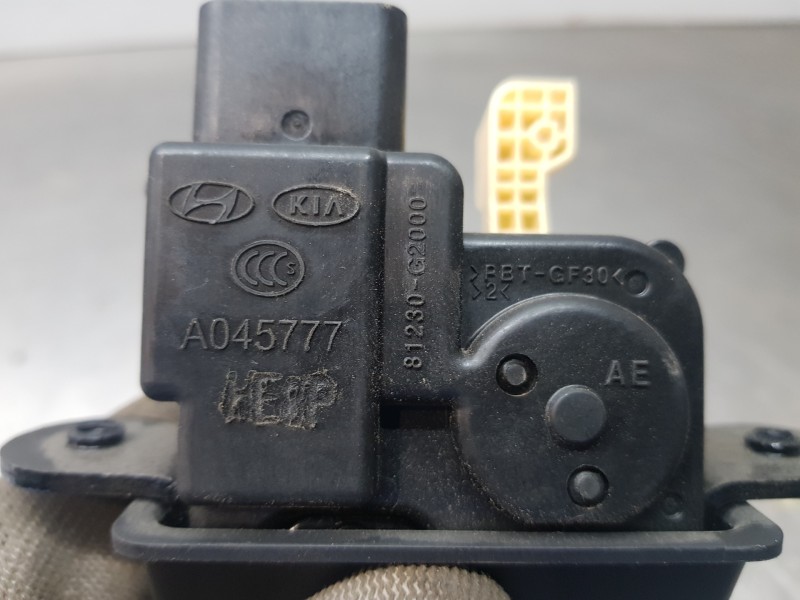 Recambio de cerradura maletero / porton para hyundai ioniq klass referencia OEM IAM 87370G2010  