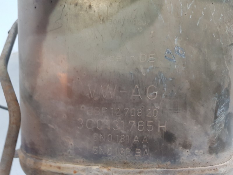 Recambio de filtro de particulas para volkswagen passat berlina (3c2) elegance referencia OEM IAM 3C0131765H 5N0181AA 