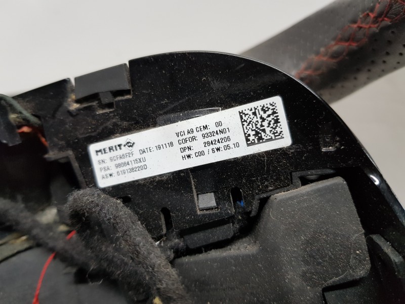 Recambio de volante para peugeot 308 sw allure referencia OEM IAM 96785124ZD GTLINE 