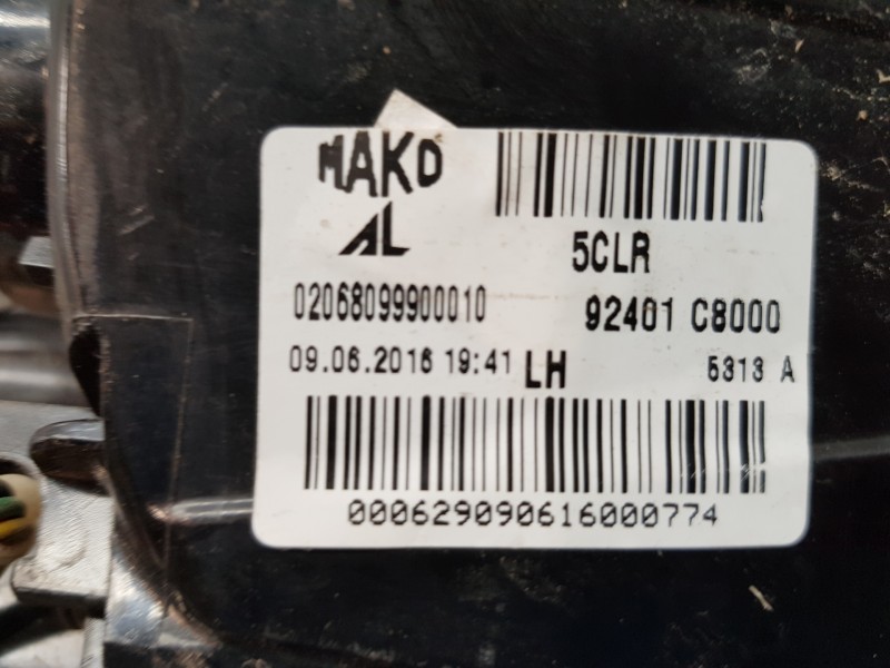 Recambio de piloto trasero izquierdo para hyundai i20 active referencia OEM IAM 92401C8000  