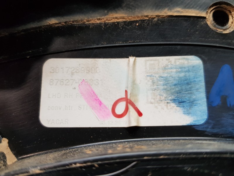 Recambio de retrovisor derecho para hyundai i20 iii active referencia OEM IAM 87620C8081  