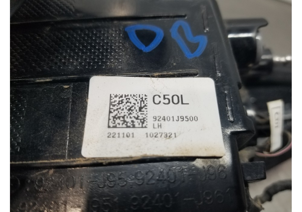 Recambio de piloto trasero izquierdo para hyundai bayon style referencia OEM IAM 92401J9500  