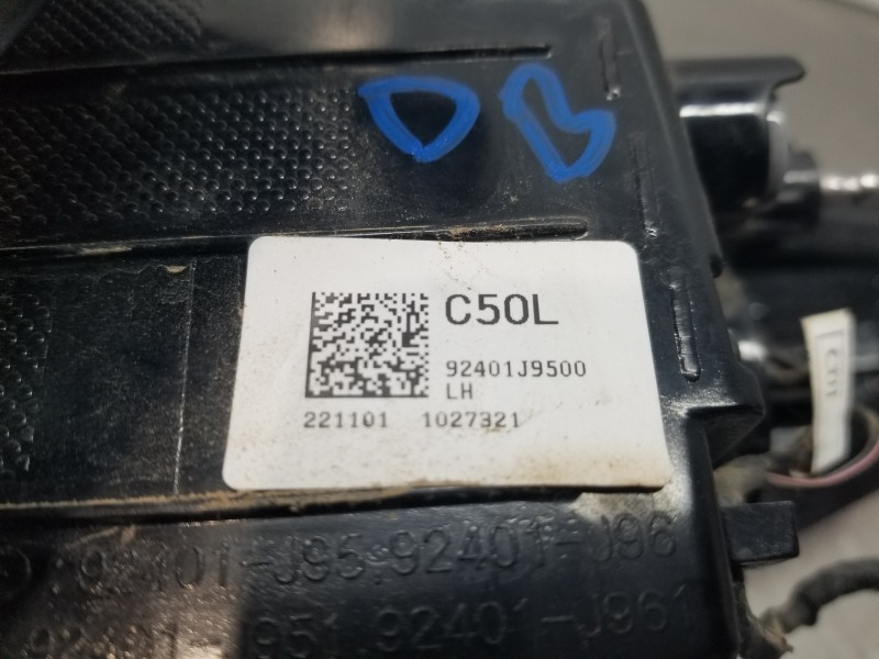 Recambio de piloto trasero izquierdo para hyundai bayon style referencia OEM IAM 92401J9500  