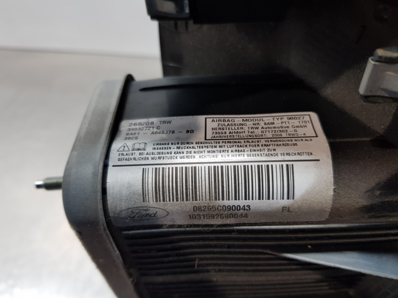 Recambio de kit airbag para ford fiesta (cb1) active referencia OEM IAM 1766734 8V51B61294CE 8V51B61295CE