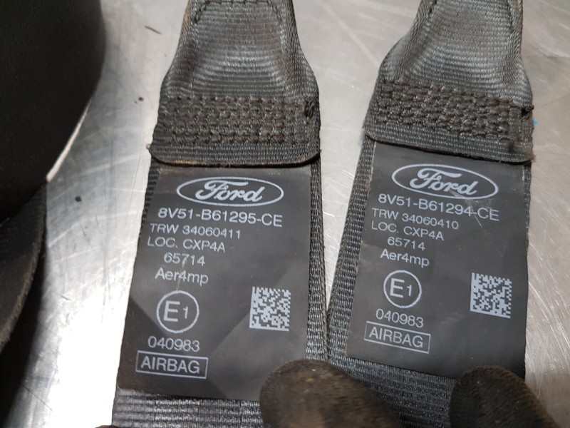 Recambio de kit airbag para ford fiesta (cb1) active referencia OEM IAM 1766734 8V51B61294CE 8V51B61295CE