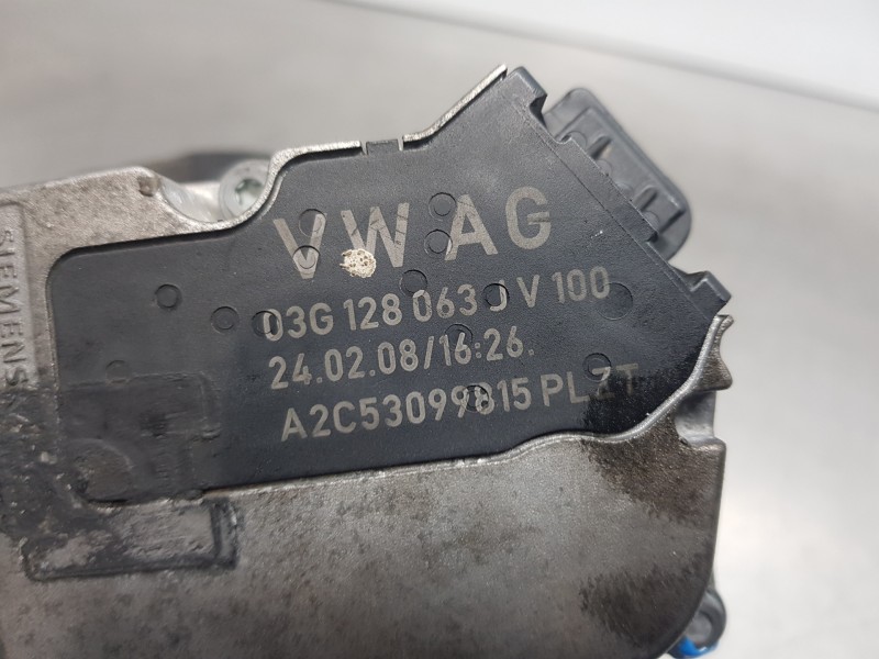 Recambio de caja mariposa para audi a4 cabrio (8h) s line referencia OEM IAM 03G128063J  