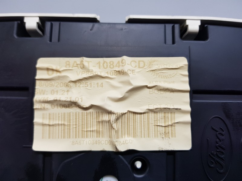 Recambio de cuadro instrumentos para ford fiesta (cb1) active referencia OEM IAM 8A6T10849CD  