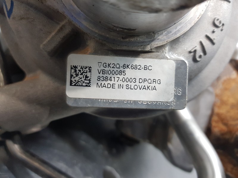 Recambio de turbocompresor para ford transit custom kasten custom referencia OEM IAM GK2Q6K682BC  