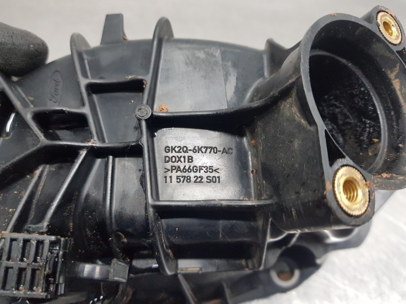 Recambio de colector admision para ford transit custom kasten custom referencia OEM IAM GK2Q6K770AC  