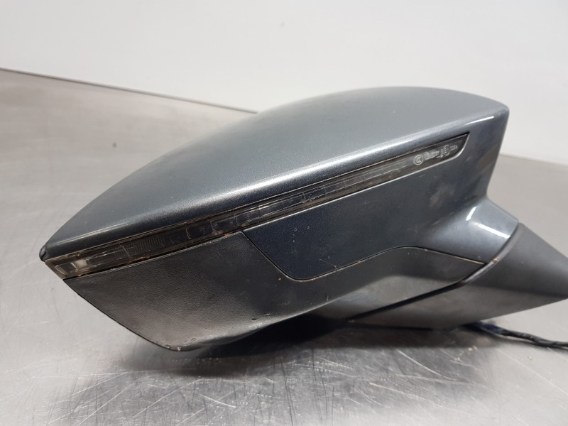 Recambio de retrovisor derecho para seat leon (5f1) style referencia OEM IAM 5F1857508N  