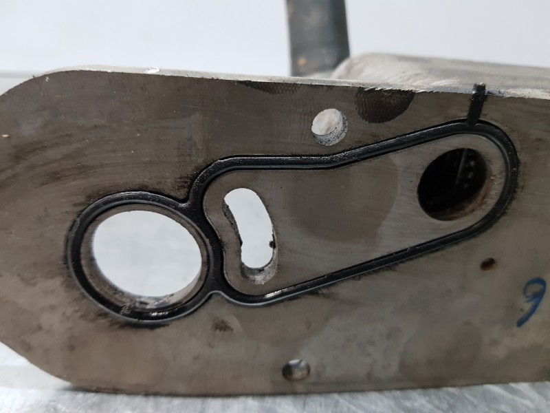 Recambio de enfriador aceite motor para ford transit custom kasten custom referencia OEM IAM KK2Q6A642CB  