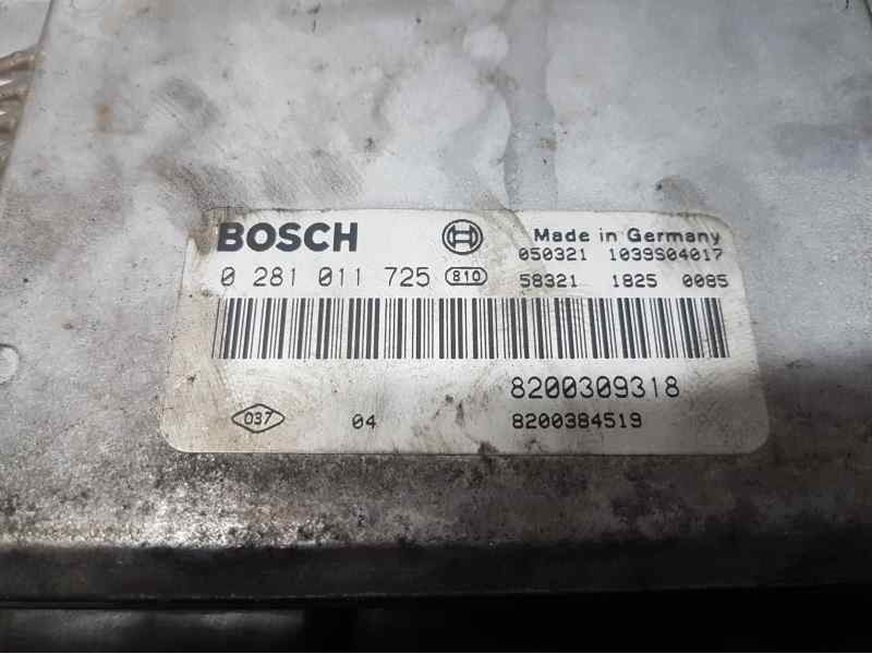 Recambio de centralita motor uce para renault vel satis (bj0) expression referencia OEM IAM 0281011725   Recambio de centralita motor uce para renault vel satis (bj0) expression referencia OEM IAM 0281011725