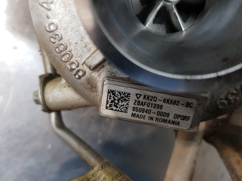 Recambio de turbocompresor para ford transit custom kasten custom referencia OEM IAM KK2Q6K682BC 2022277 GK2Q6K682BB