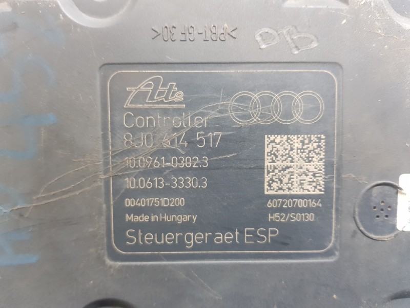 Recambio de abs para audi tt (8j3/8j9) coupe referencia OEM IAM 8J0614517 10021200154 8J0614517BEF