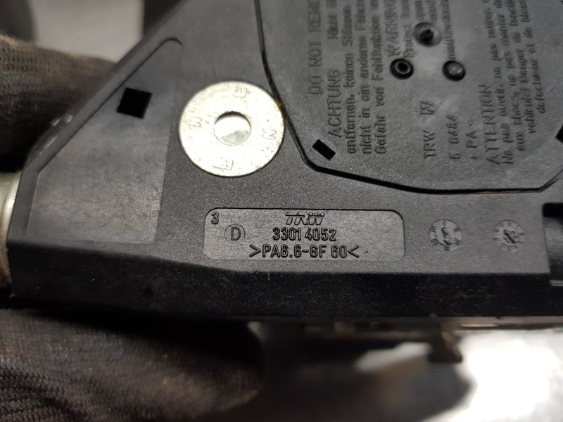 Recambio de cinturon seguridad delantero izquierdo para volkswagen caddy ka/kb (2c) tramper referencia OEM IAM 2K5857811CRYV 2K5