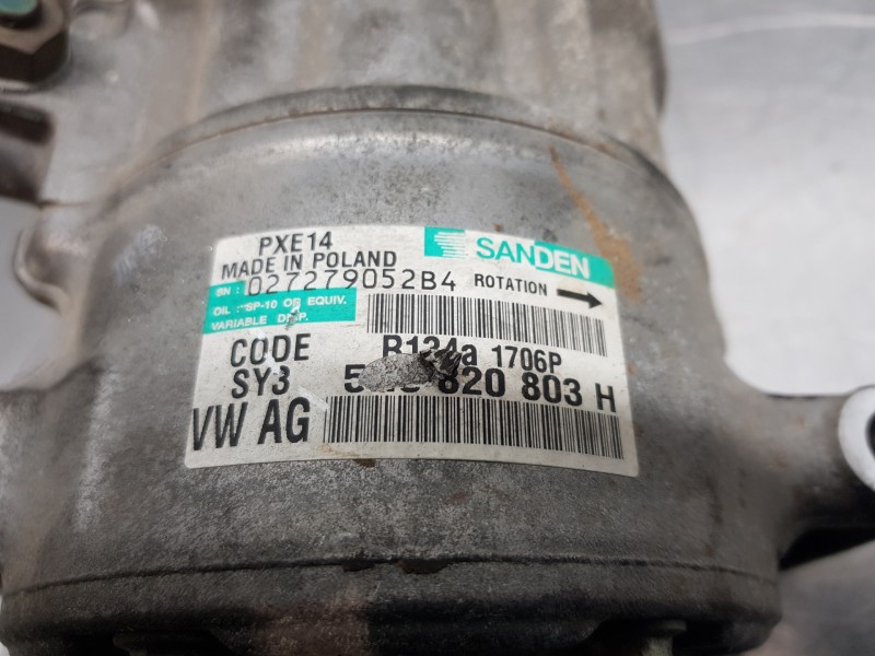 Recambio de compresor aire acondicionado para volkswagen caddy ka/kb (2c) tramper referencia OEM IAM 1K0820808F  