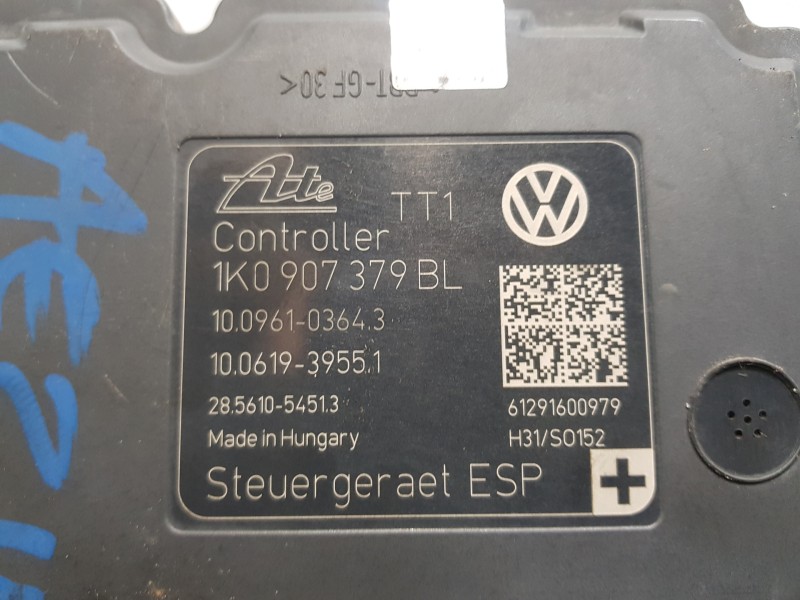 Recambio de abs para volkswagen caddy ka/kb (2c) tramper referencia OEM IAM 1K0614517DP 1K0907379BL 