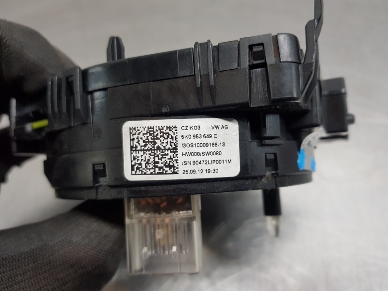 Recambio de anillo airbag para volkswagen caddy ka/kb (2c) tramper referencia OEM IAM 5K0953549C  