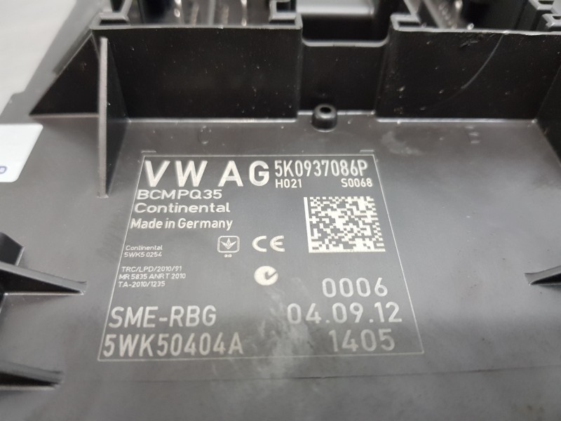 Recambio de modulo confort para volkswagen caddy ka/kb (2c) tramper referencia OEM IAM 5K0937086P  