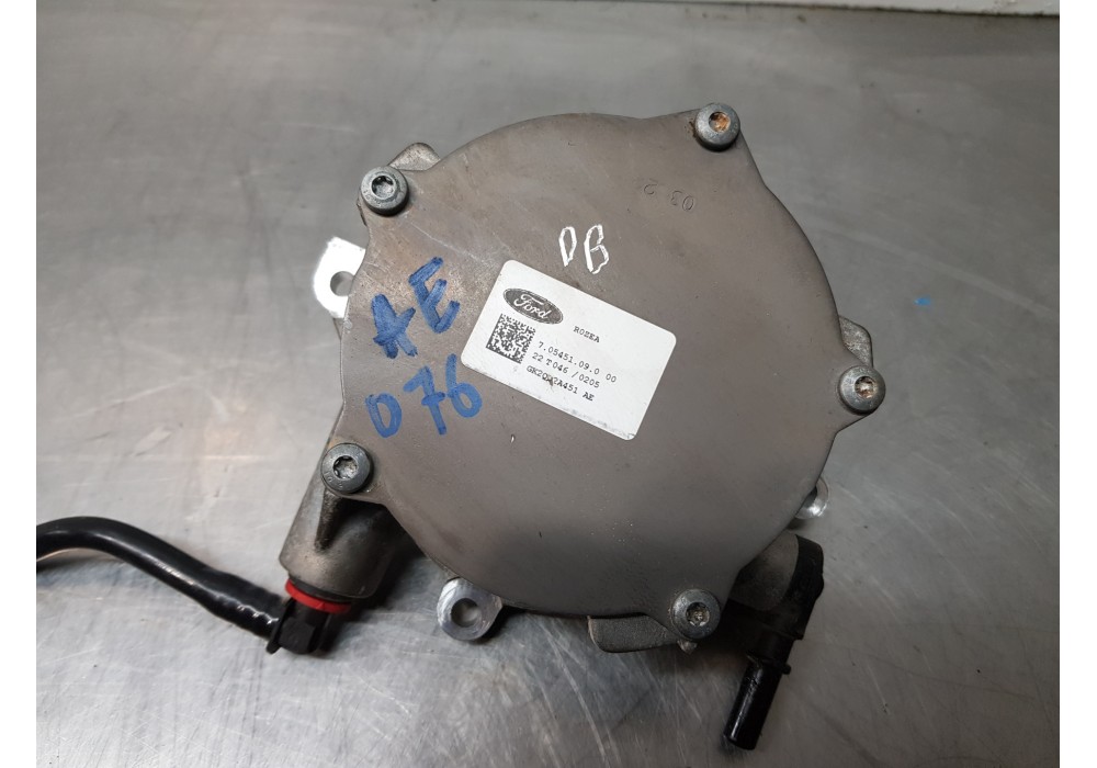 Recambio de depresor freno / bomba vacio para ford transit custom kasten custom referencia OEM IAM 2754296 GK22A451AE 