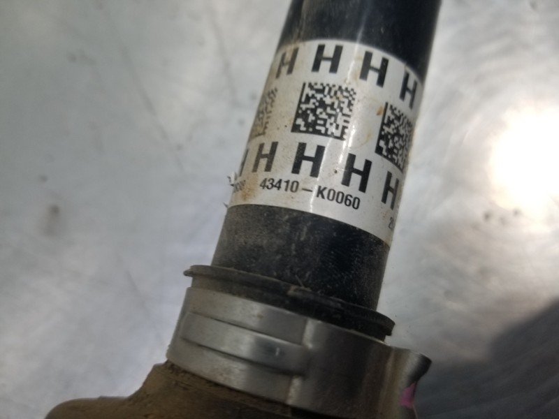 Recambio de transmision delantera derecha para toyota yaris hybrid referencia OEM IAM 43410K0060  