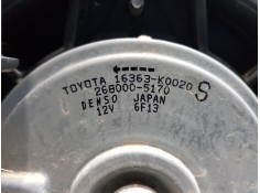 Recambio de electroventilador para toyota yaris hybrid referencia OEM IAM 16363K0020   2