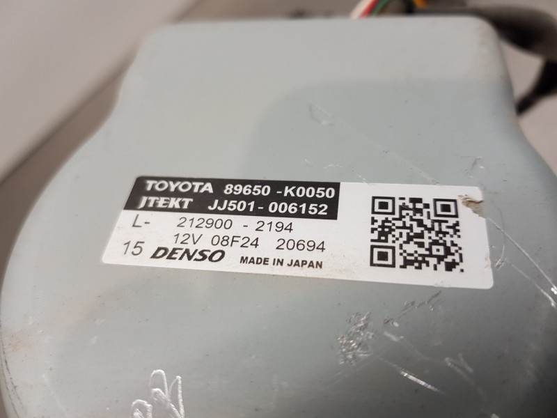 Recambio de columna direccion para toyota yaris hybrid referencia OEM IAM 4520A0D580 89650K0050 