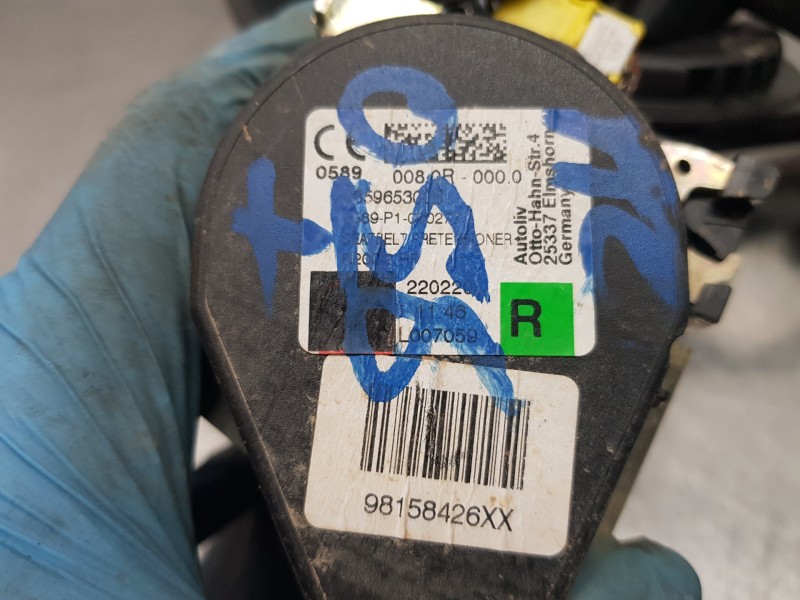 Recambio de kit airbag para citroen ds 7 crossback referencia OEM IAM 16317288ZD  