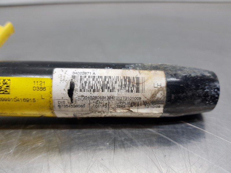 Recambio de pretensor airbag izquierdo para ford ka (ccu) duratec referencia OEM IAM 1563750  