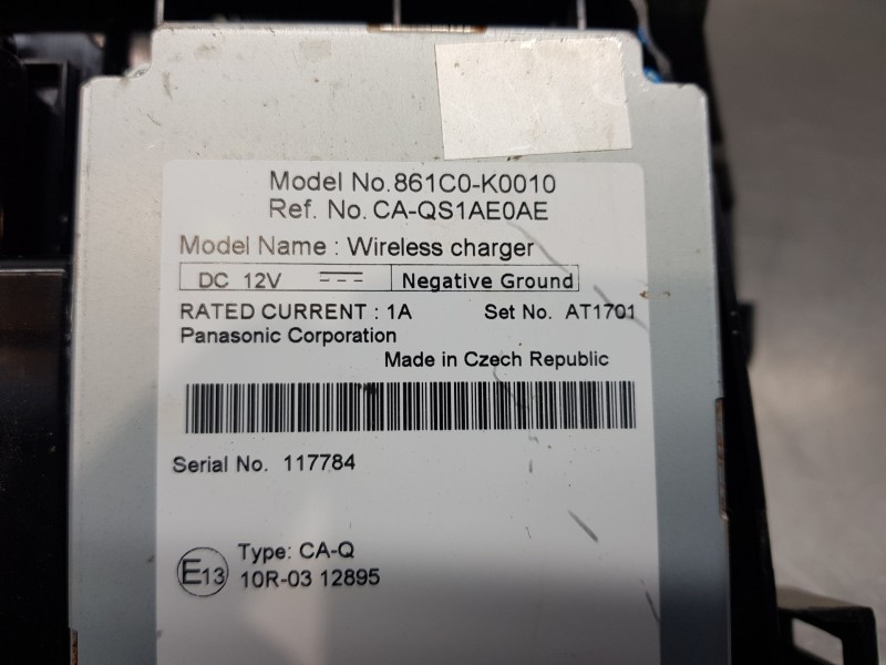 Recambio de modulo electronico para toyota yaris hybrid referencia OEM IAM 861C0K0010  