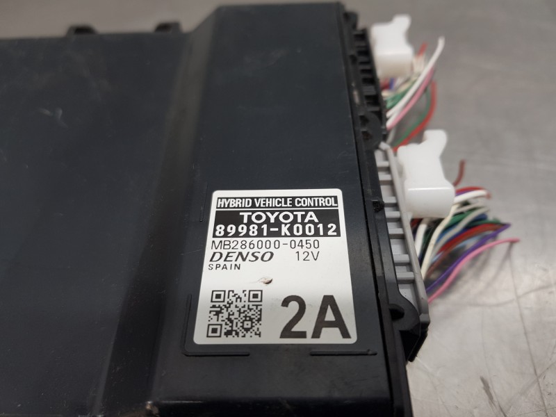 Recambio de modulo electronico para toyota yaris hybrid referencia OEM IAM 89981K0012 MB2860000450 