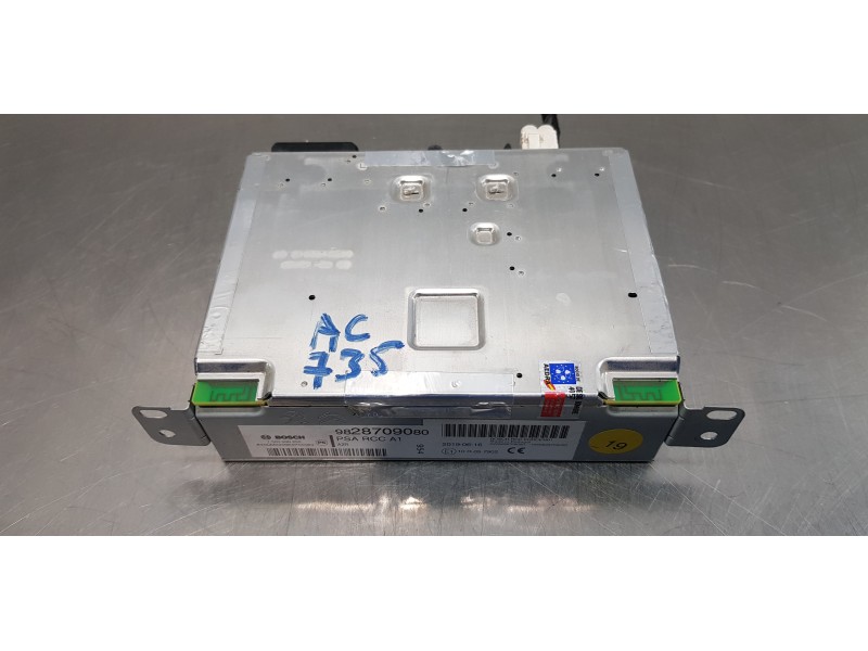 Recambio de sistema audio / radio cd para citroen c-elysée shine referencia OEM IAM 9828709080   Recambio de sistema audio / radio cd para citroen c-elysée shine referencia OEM IAM 9828709080