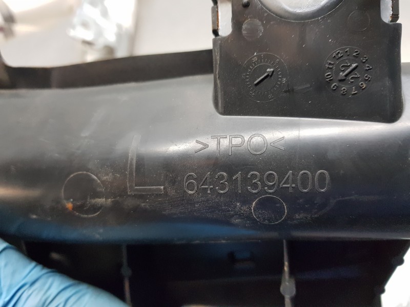 Recambio de airbag cortina delantero izquierdo para toyota yaris hybrid referencia OEM IAM 62180K0020  