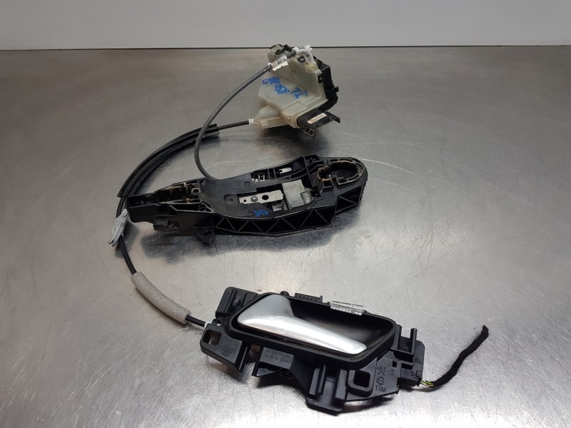 Recambio de cerradura puerta trasera izquierda para citroen ds 7 crossback referencia OEM IAM 9816929180  