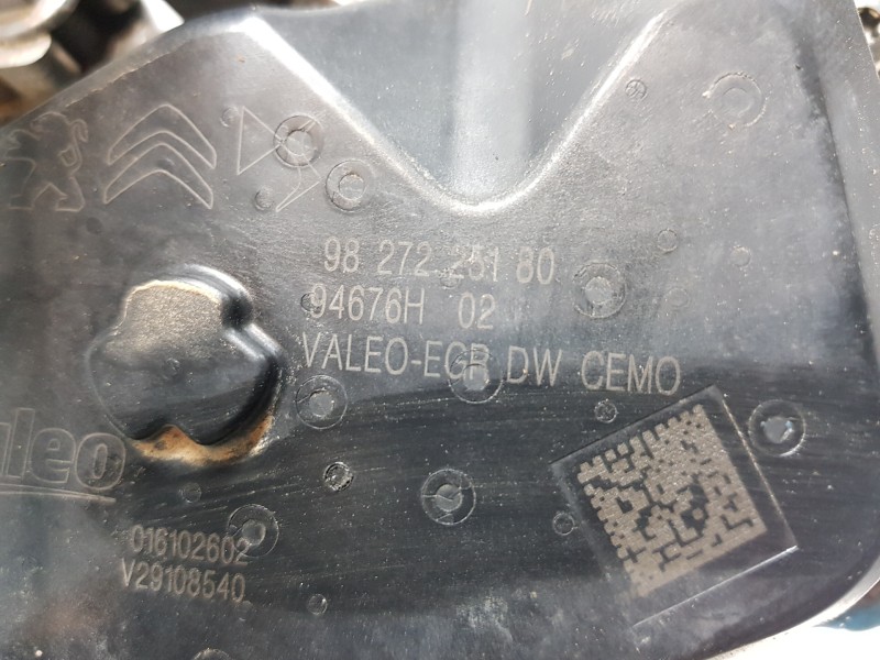 Recambio de enfriador egr para citroen ds 7 crossback referencia OEM IAM 9827225180  