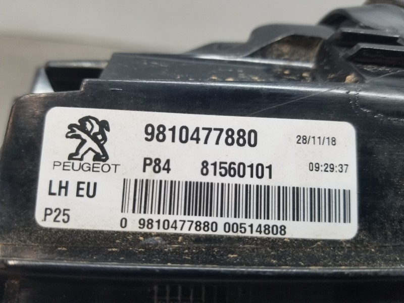 Recambio de piloto trasero izquierdo interior para peugeot 3008 active referencia OEM IAM 9810477880  