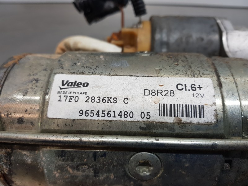 Recambio de motor arranque para citroen ds 7 crossback referencia OEM IAM 5802AW 9654561480 