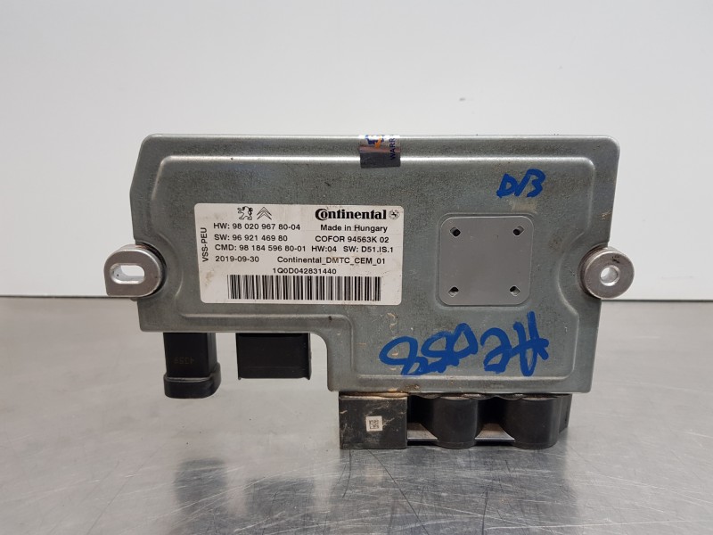 Recambio de modulo electronico para citroen ds 7 crossback referencia OEM IAM 980209678004 9692146980 