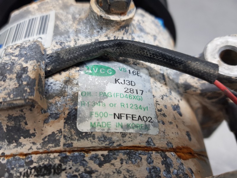 Recambio de compresor aire acondicionado para hyundai tucson klass referencia OEM IAM 97701D7000  