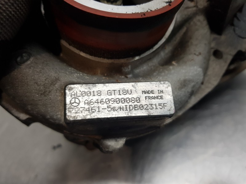 Recambio de turbocompresor para mercedes clase c (w203) berlina elegance referencia OEM IAM A6460900080  