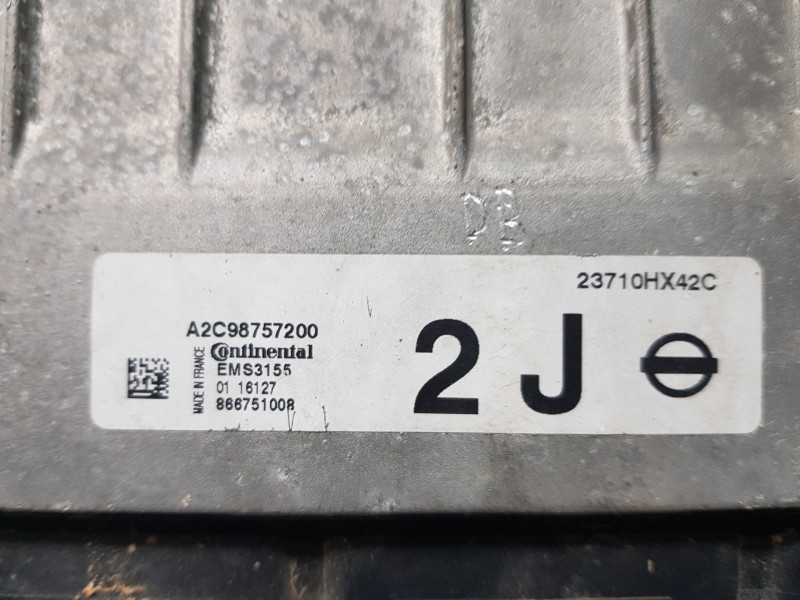 Recambio de centralita motor uce para nissan pulsar (c13) fastback referencia OEM IAM 23710HX42C  