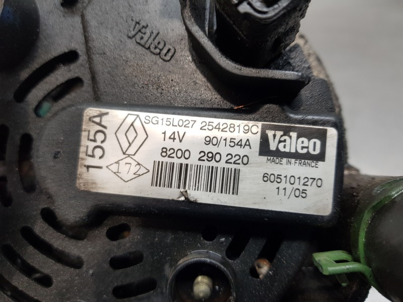 Recambio de alternador para renault espace iv (jk0) dynamique referencia OEM IAM 8200290220  