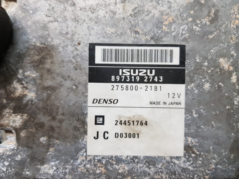 Recambio de centralita motor uce para opel signum hatchback referencia OEM IAM 8973192743 2758002181 